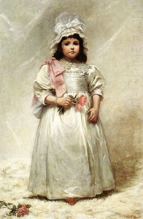 Elizabeth Lyman Boott Duveneck Little Lady Blanche china oil painting image